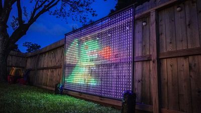I tested Govee’s massive new Lightwall and it takes smart curtain lights to their portable extreme
