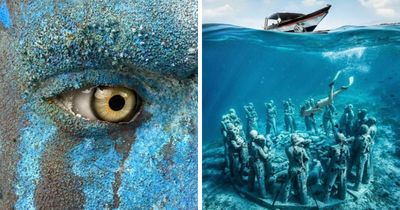 40 Underwater Sculptures That Turn The Ocean Floor Into An Art Gallery While Helping Marine Life Thrive