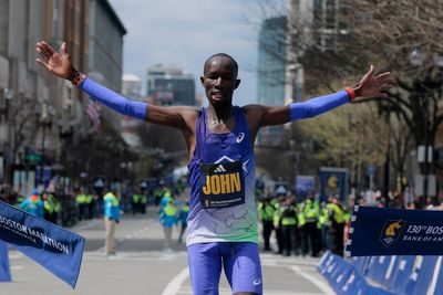 Boston Marathon LIVE: Latest updates as John Korir shatters course record in stunning win
