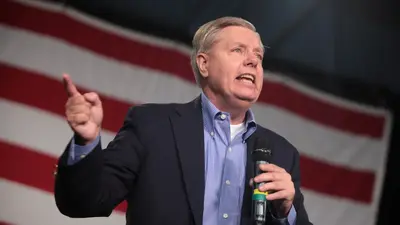 Lindsey Graham salivates over $1,500,000,000,000 for the military. 12 zeros for war while zero dollars for you