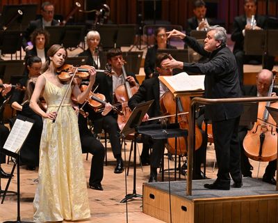 LSO/Frang/Pappano review – tragic and thrilling Shostakovich and silky and spiky Korngold