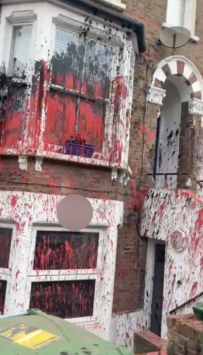 Kilburn houses daubed in red paint in latest mystery 'brothel' attack on London's streets
