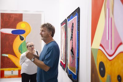 Mark Braunias drives to the Aotearoa Art Fair