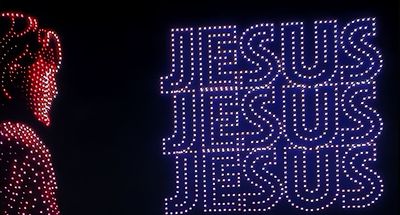 'Jesus!': 10,000 drones flock in Texas to tell the story of Jesus of Nazareth — and crush four world records