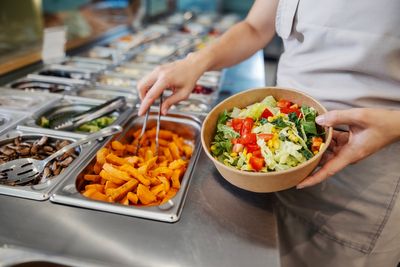 How one simple menu tweak can cut calories and carbon emissions