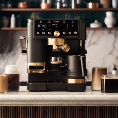 David Beckham has put his stamp on this bestselling Ninja coffee machine in a brand new and exclusive colourway – complete with a wood grain portafilter