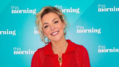 Sheridan Smith's £32 M&S cardigan is the most stylish way to wear this season's hottest colour - chilli red