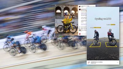 Wout van Aert immortalised in Lego, Del Grosso's Arenberg grudge, and behind the scenes at the UCI Track World Cup: this week in cycling's social media