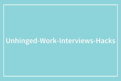 41 Of The Smartest And Sneakiest Things You Can Do At Interviews To Land A Job