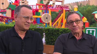 I Can't Get Over Tim Allen And Tom Hanks Roasting Each Other Over How Long Toy Story Has Been Out