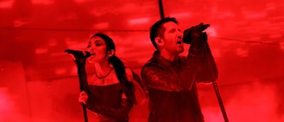 "Ever wondered what Trent Reznor would be like with a couple of glowsticks and a string vest?" Nine Inch Noize captures Coachella's most vibrant team-up in a rave-happy remix