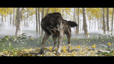 Ghost of Yotei Atsu actor says the game's wolf-petting scene was actually Sucker Punch's "director of cinematics, that was on all fours, getting his head patted by me"