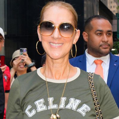 Céline Dion Wearing Celine On Her "Dansons" Cover Gives Method Dressing a Whole New Meaning