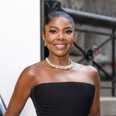 Gabrielle Union's Honey Brown Cat Eye Manicure Is the Dreamiest Nail Look for Spring