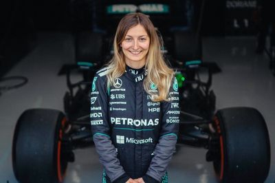 F1 Academy champion Doriane Pin takes major step towards F1 dream with first Mercedes test