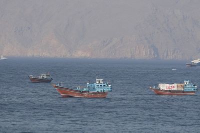 Iranian gunboats ‘fire at tanker’ after Strait of Hormuz closure