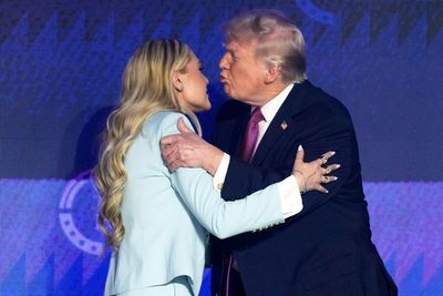 'Creepy Uncle Vibes': Donald Trump's Kiss For Erika Kirk At Arizona Church Sparks Outrage