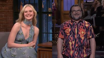 ‘He Probably Has A Restraining Order Against Me.’ Elle Fanning Says Bring On The Memes After ‘Hall Pass’ Jack Black Hosts SNL