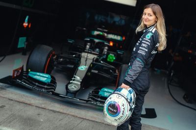 Doriane Pin reflects on "unreal" maiden F1 test: "An extremely emotional day"