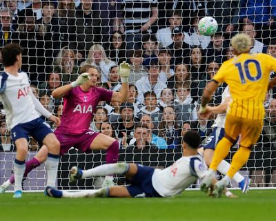 Spurs’ survival hopes hit after Rutter rescues dramatic late point for Brighton
