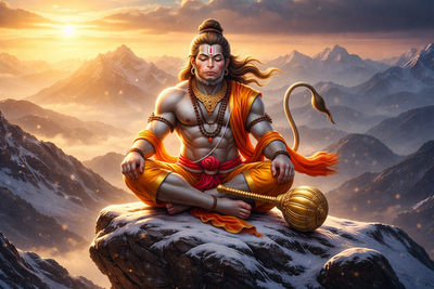Why Chanting Hanuman Ji’s Name Affects the Mind in a Strange Way