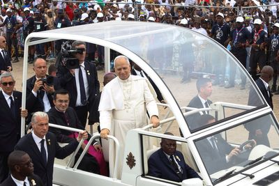 Pope Leo calls for ‘weapons to fall silent’ in Ukraine and commends ceasefire in Lebanon