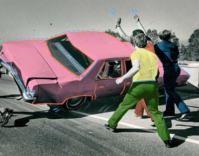 The kindness of strangers: My car was stuck in the middle of a highway. I felt hopeless – until some burly truckies lent a hand