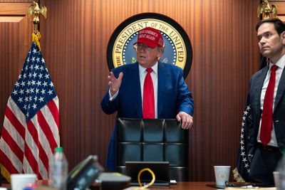 Trump kept out of the room during operation to find downed pilots in Iran after ‘screaming’ at aides for hours, report says