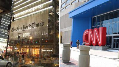 Trump is mad that news outlets he constantly insults are not praising him for a war he started