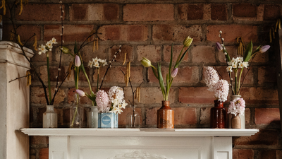 Petals & Roots: How to Style a Mantelpiece With Spring Flowers – A Simple, Elegant Idea for Capturing the Season