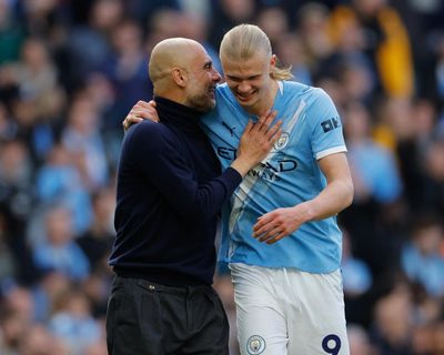 Guardiola calls for focus in title run-in after Haaland cuts down Arsenal