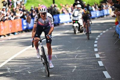 ‘Five minutes before I attacked I was dropped’ - Paula Blasi solos to biggest career win at Amstel Gold Race
