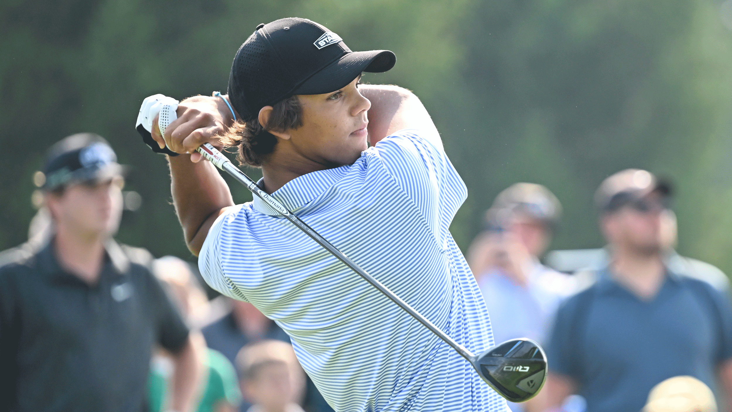 Charlie Woods Proves Quality Via Superb Weekend Scoring (But His Title Chances Went Up In Smoke On Friday)