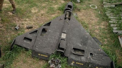 Russian-made Shahed drones are ‘disintegrating in the air before reaching their targets’ due to shoddy manufacturing, video shows