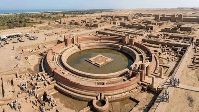 2,000-year-old round temple discovered in Pelusium reveals how ancient Egyptians worshipped nile water