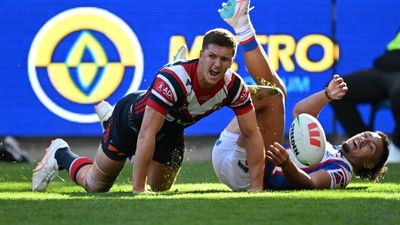 Roosters' Mr Fix-It Savala puts halves hopes on hold