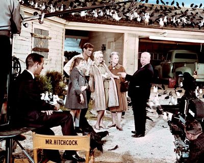 Handcuffs, dog bites and avian warfare: how personal grudges sullied Alfred Hitchcock’s reputation