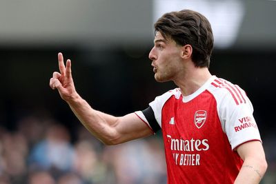 What did Declan Rice say to his Arsenal teammates after losing to Man City?