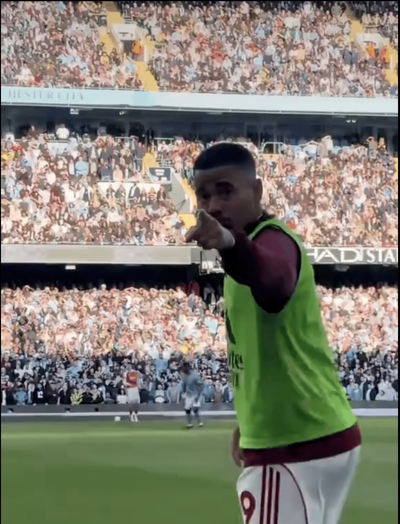 Watch: Arsenal star Gabriel Jesus hits back after being labelled a 'Judas'