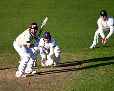 County cricket: Abell defies Hampshire’s fiery Baker to keep Somerset on high – as it happened