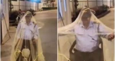 A Viral Video from Hyderabad Highlights the Invisible Lives of Security Guards in India