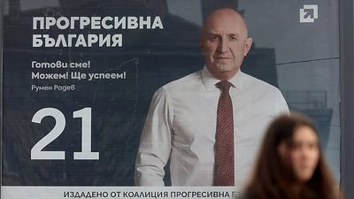 Who is Rumen Radev, the former fighter pilot on course to be Bulgaria's next PM?
