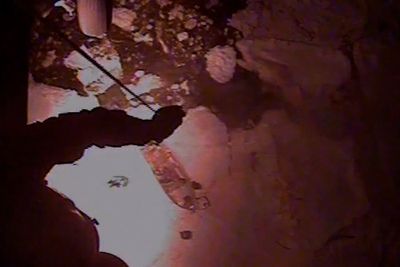 Nine-year-old and three adults rescued from ice floe after being stuck for 24 hours