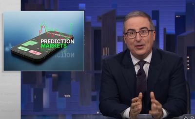 John Oliver on prediction markets: ‘Betting on war is really dark’
