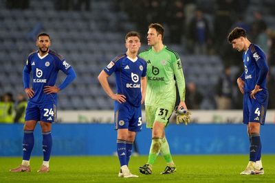 Leicester’s decline from Premier League champions to brink of League One