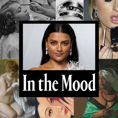 Simone Ashley’s Beauty Routine Relies on “Unsexy” Exfoliating Gloves, a Drugstore Hair Mask, and a Trendy Nail Polish Topper