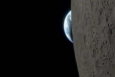 Artemis II astronaut captures Earth vanishing behind moon on iPhone