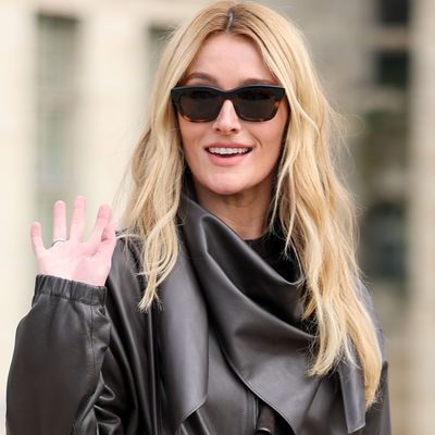 This Twist on the High-Vamp Flats Trend Is Spring's Most Elegant Airport Shoe, According to Sarah Pidgeon