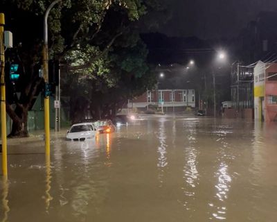 Man swept away in Wellington flood waters as New Zealand capital hammered by record heavy rain