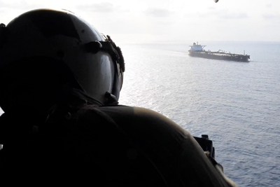 US releases video of helicopter crew enforcing Trump’s Strait of Hormuz blockade